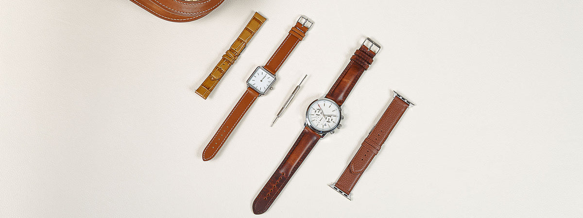 Bracelets de montre interchangeables pour homme et femme