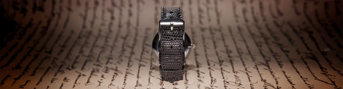 bracelets de montres en cuir vintage