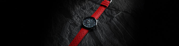 montre homme bracelet silicone de luxe