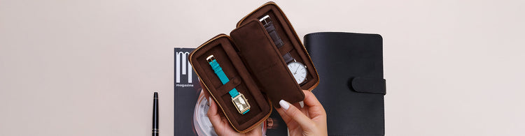 Bracelets montre 16mm cuir qualité interchangeable Maison Fèvre