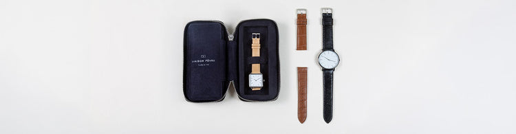 Bracelet de montre en crocodile véritable