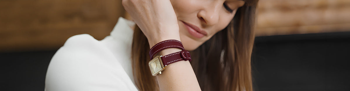 bracelet femme montre vintage maison fevre