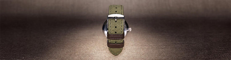 Bracelet de montre textile pour homme