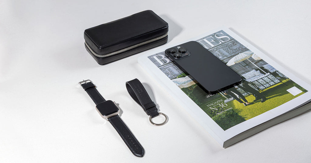accessoire de luxe en cuir