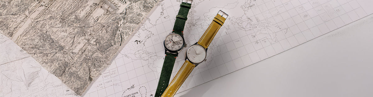 bracelet montre 20mm pour homme et femme, fabrication française