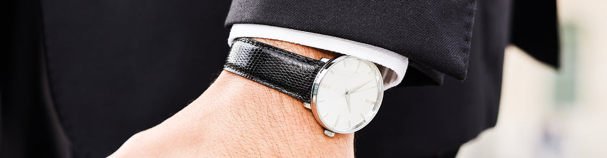 bracelet montre cuir 21mm