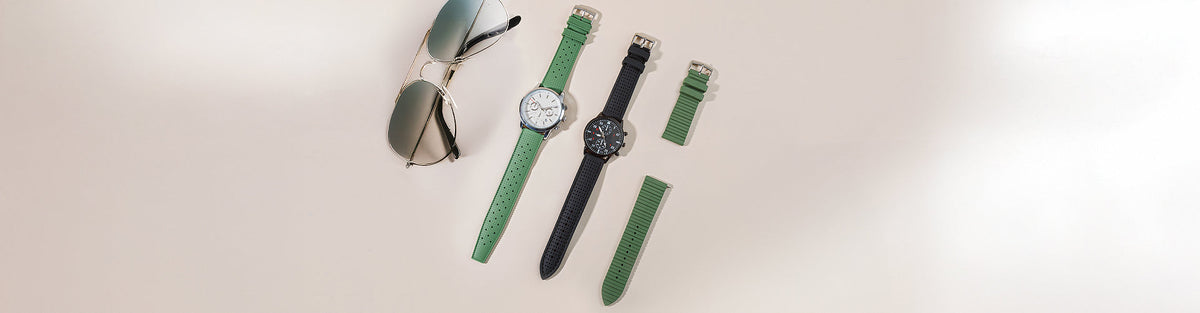 Acheter un bracelet de montre vert pour femme ou homme
