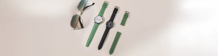 Acheter un bracelet de montre vert pour femme ou homme