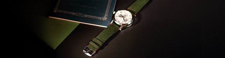 bracelet montre large homme et femme 24mm