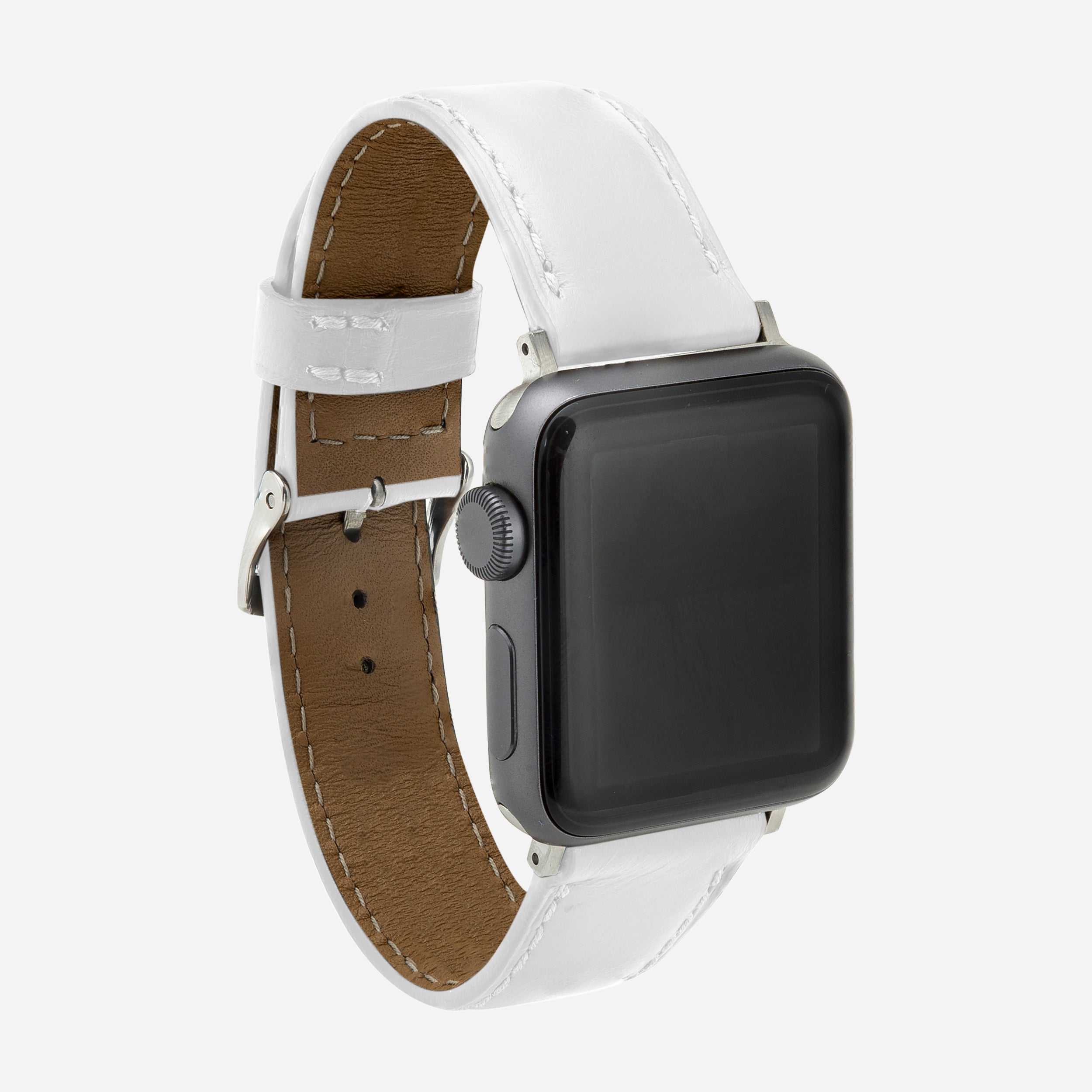 Bracelet Apple Watch luxe en cuir
