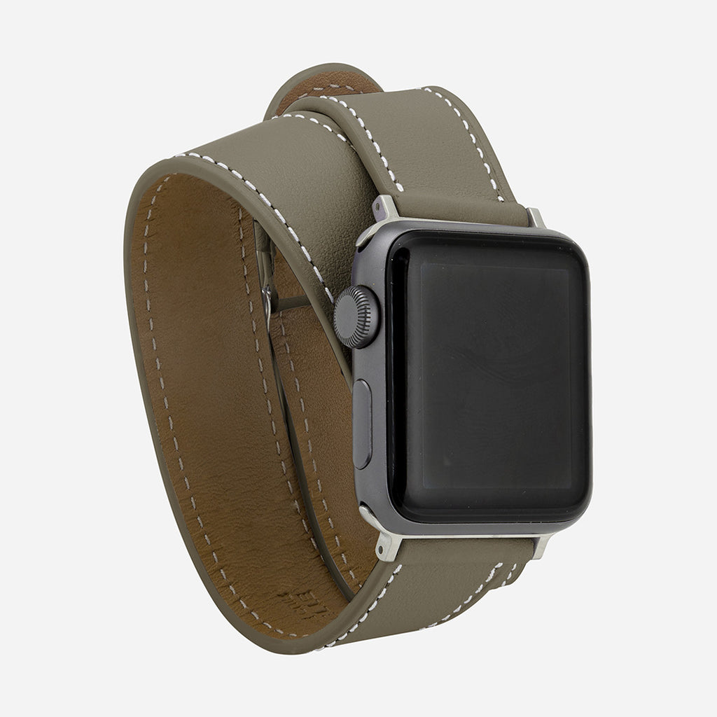bracelet en cuir femme pour apple watch