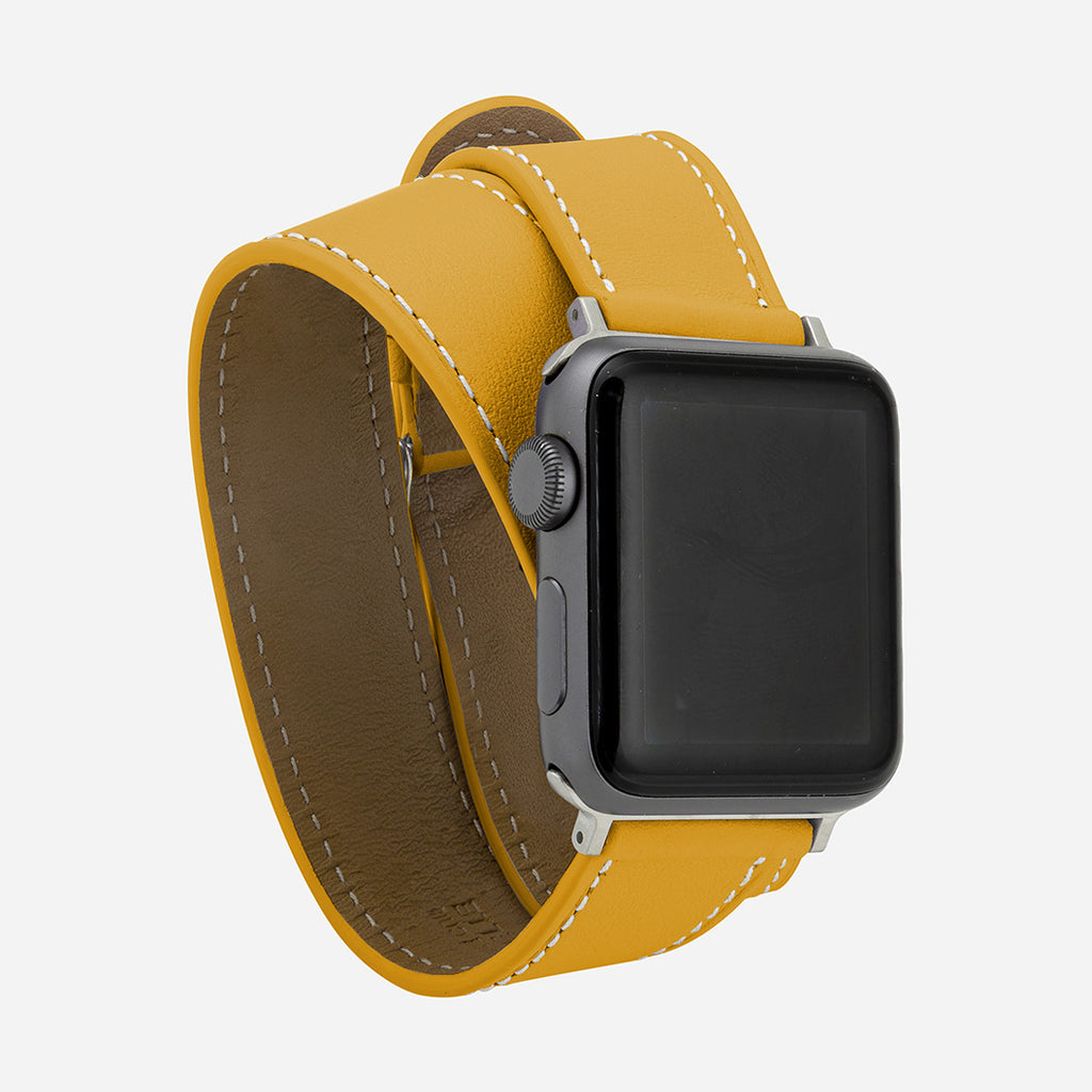 bracelet apple watch SE jaune