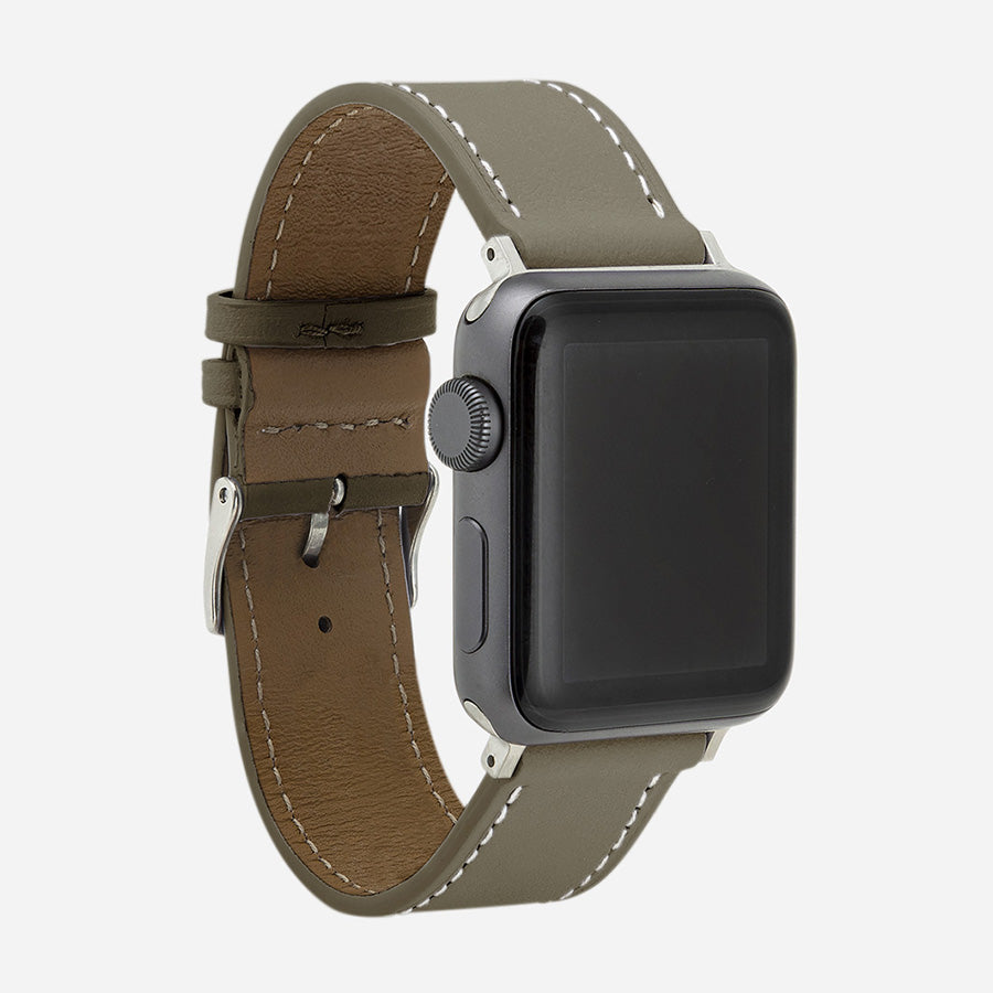 bracelet de montre Apple femme kaki