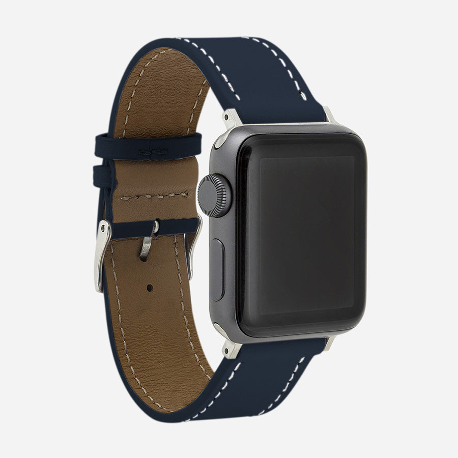 bracelet de montre en cuir Apple femme