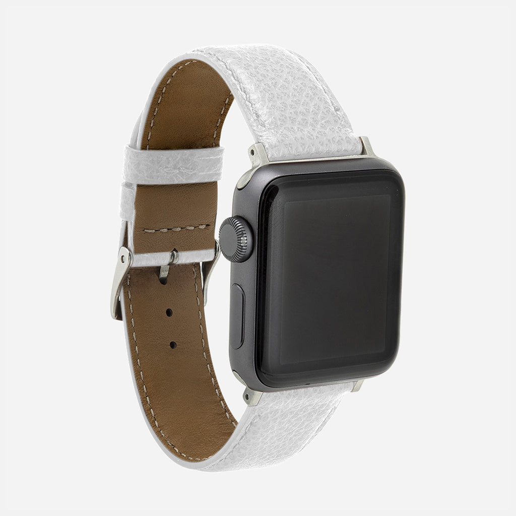 bracelet en cuir pour homme apple watch