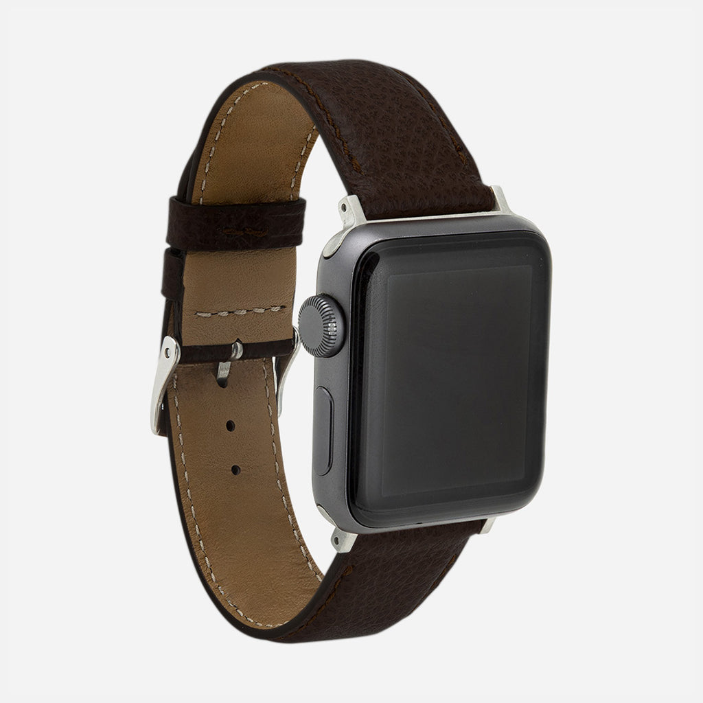 montre connectée bracelet en cuir