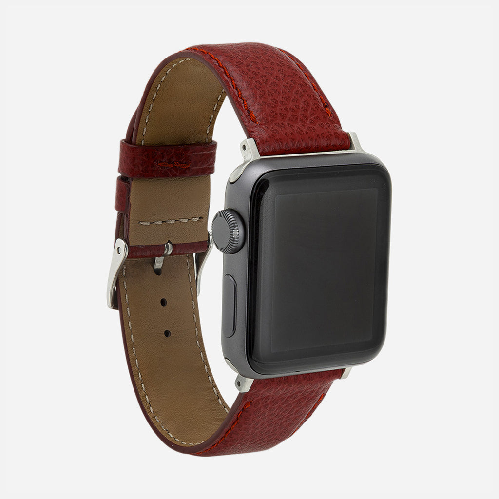 Apple Watch bracelet rouge