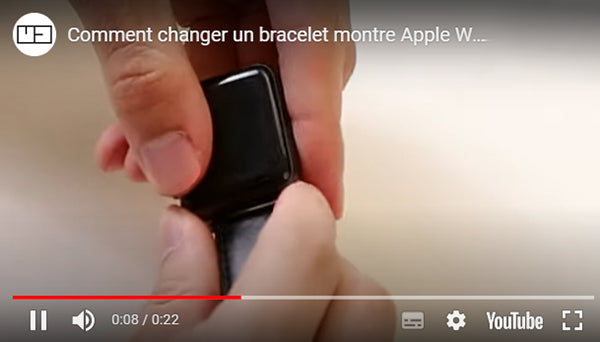 Comment remplacer mon bracelet Apple Watch ?