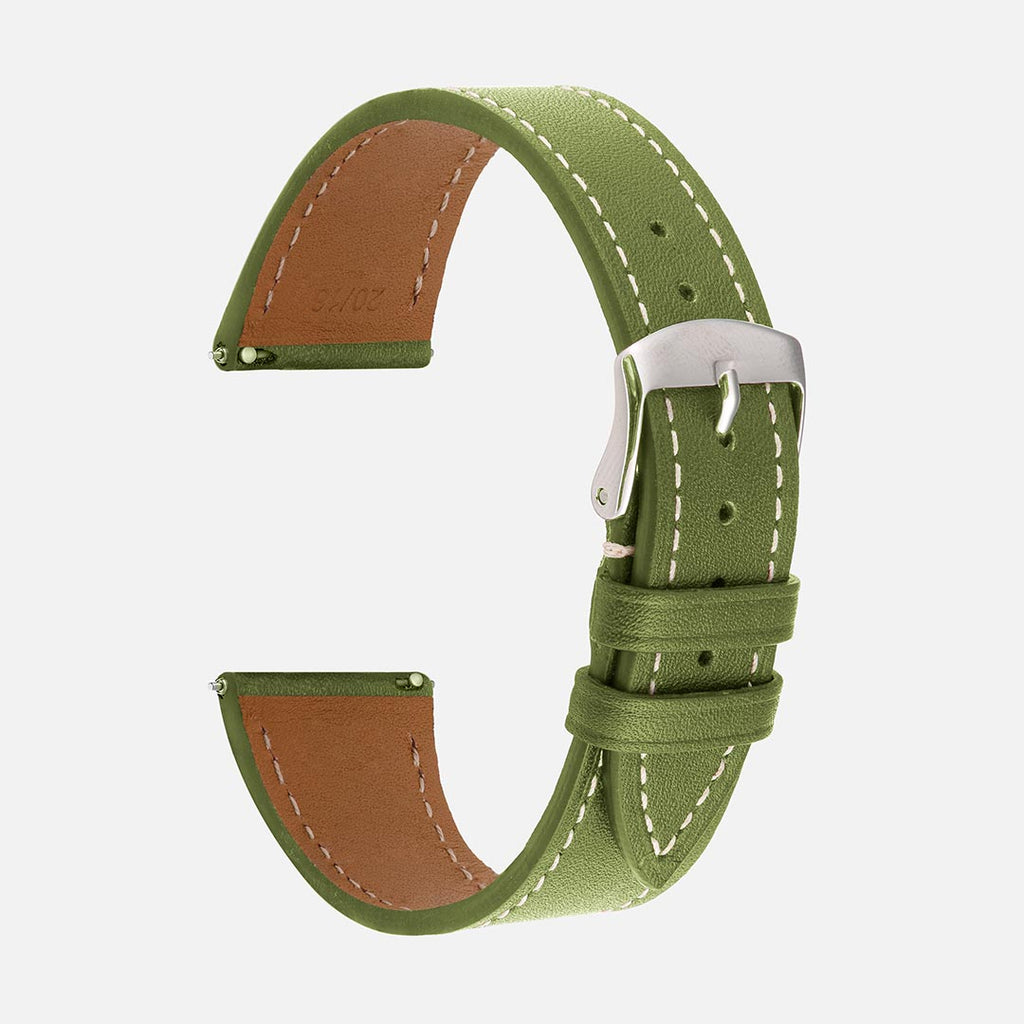 bracelet de montre de qualité vert olive