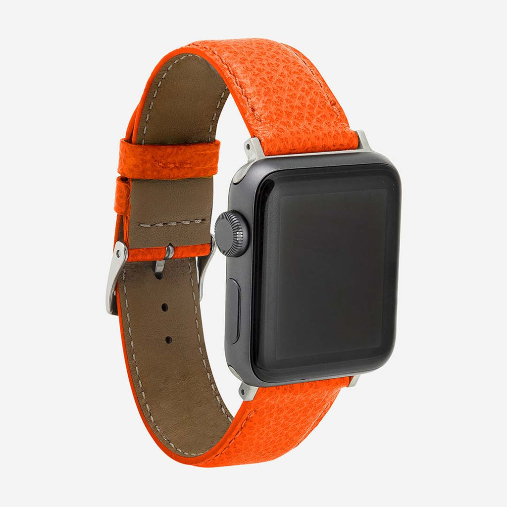bracelet femme Apple Watch orange