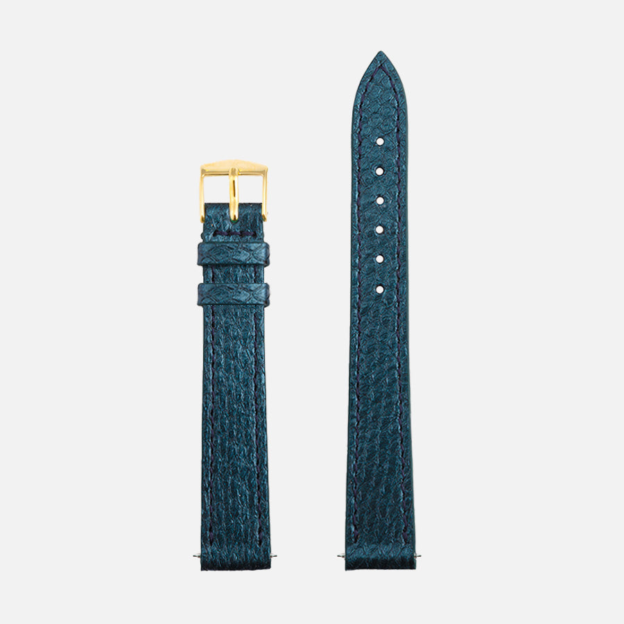 bracelets de montre en cuir haut de gamme marine