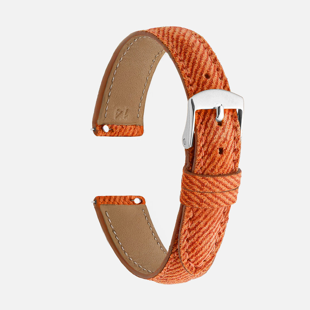 bracelet Fossil pour montre femme orange