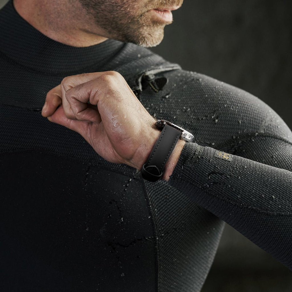  bracelet montre cuir étanche 