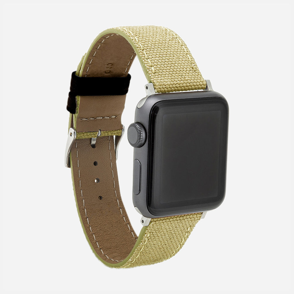 bracelet montre Apple SE écru