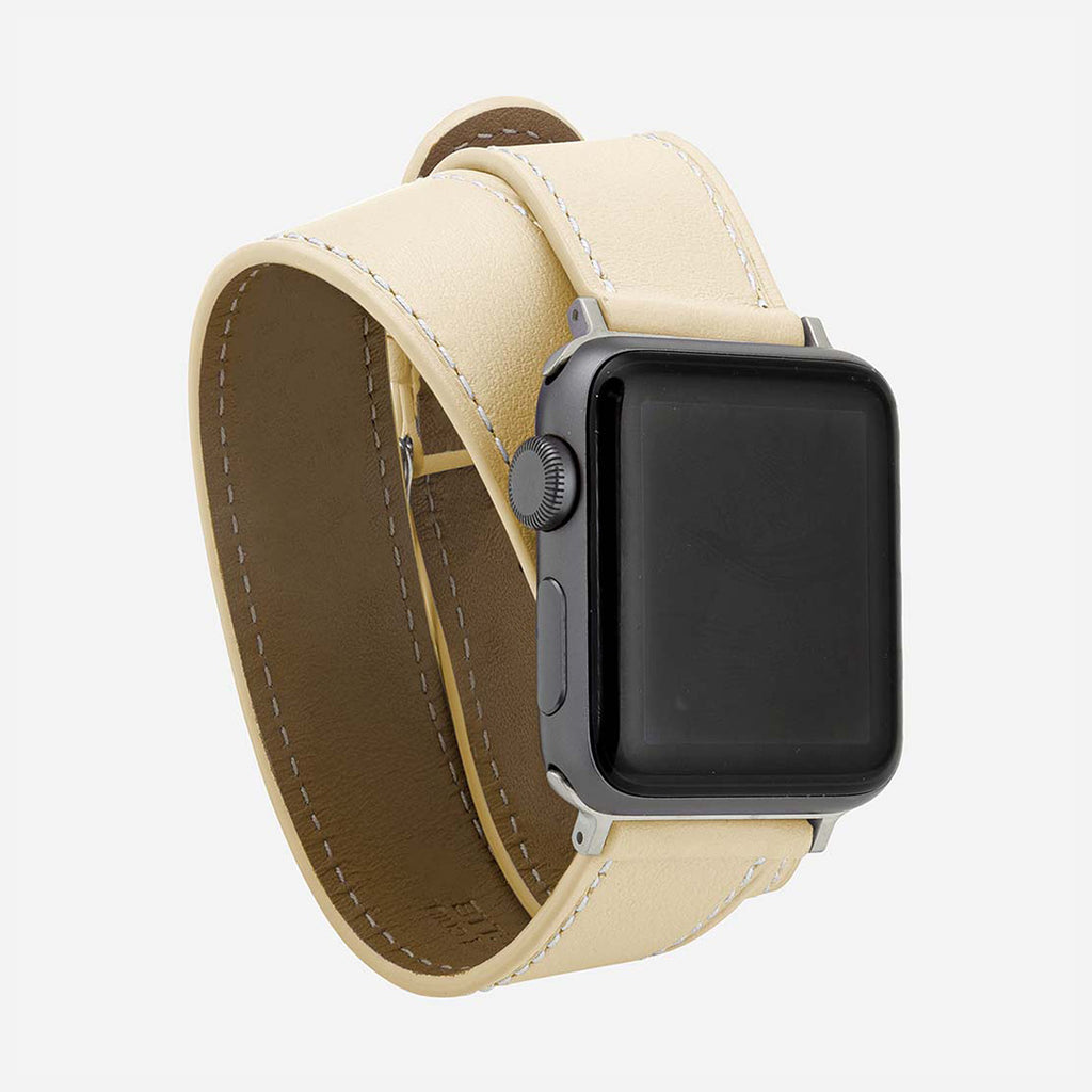 bracelet apple watch en double tour