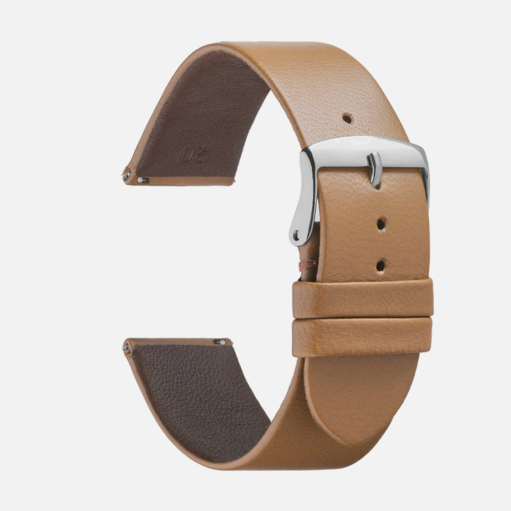 bracelet montre 22mm marron