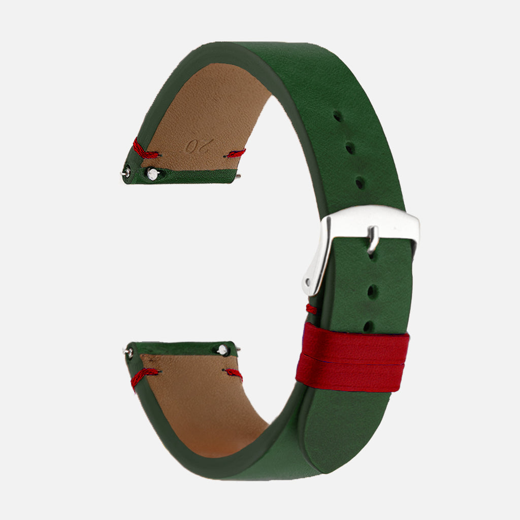 bracelet pour montre fossil vert