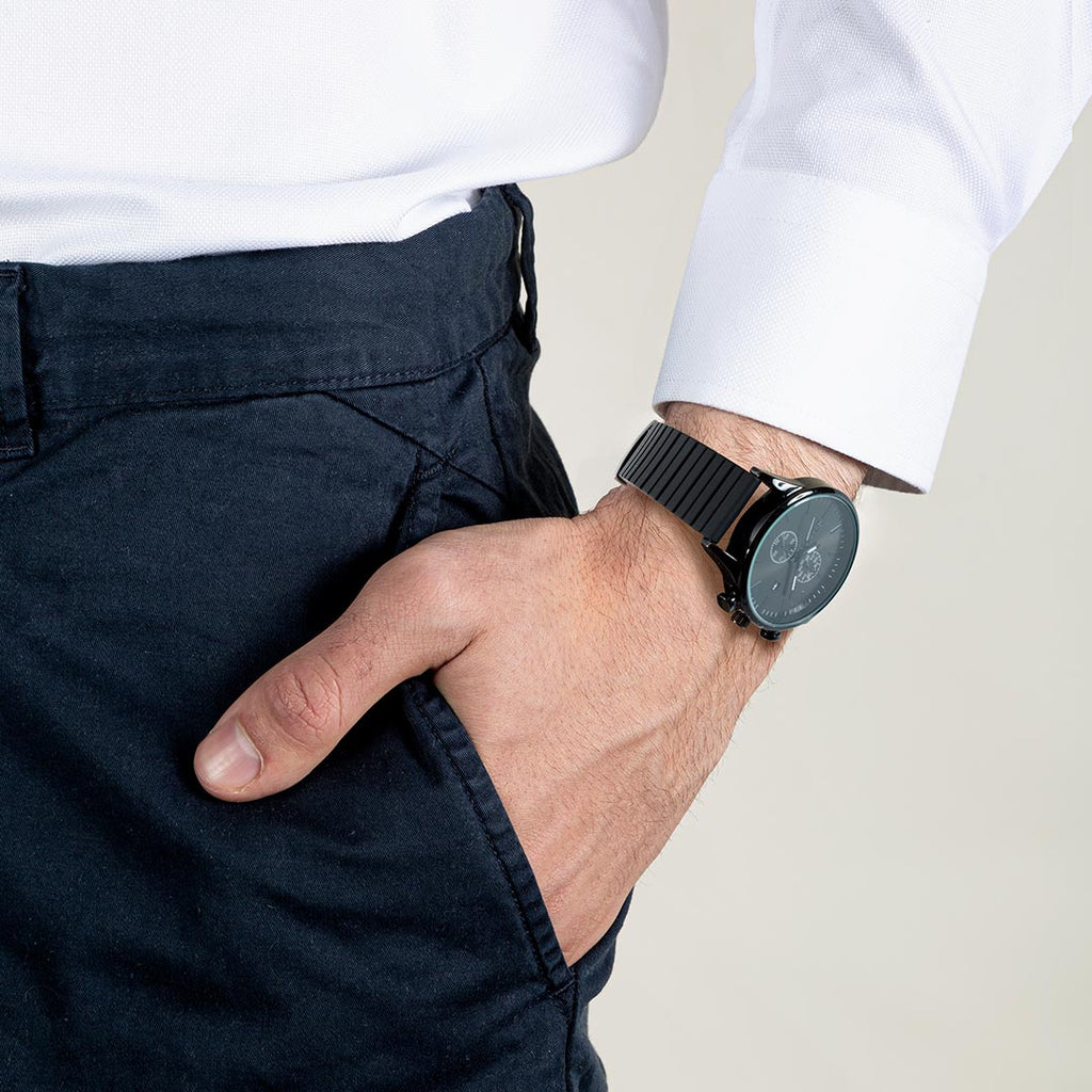bracelet de montre homme en caoutchouc