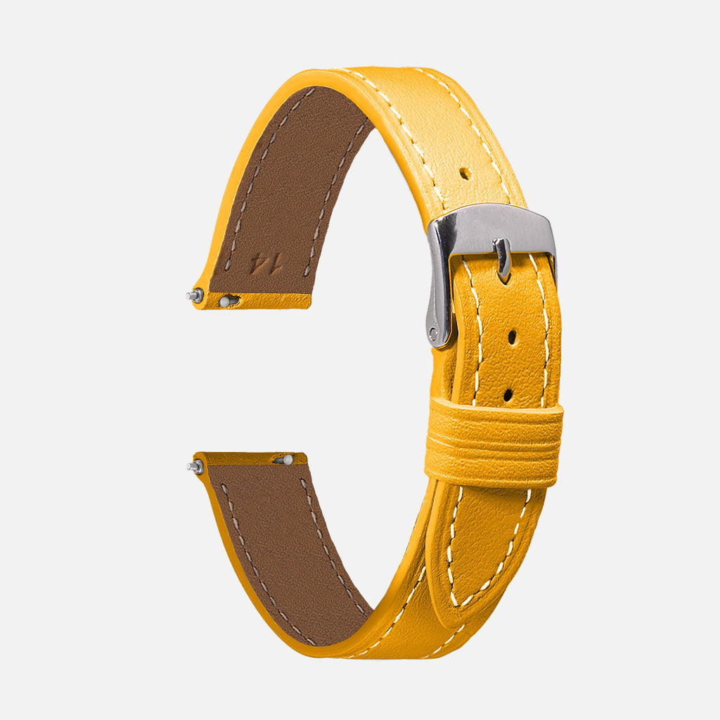 bracelet montre femme 12mm jaune