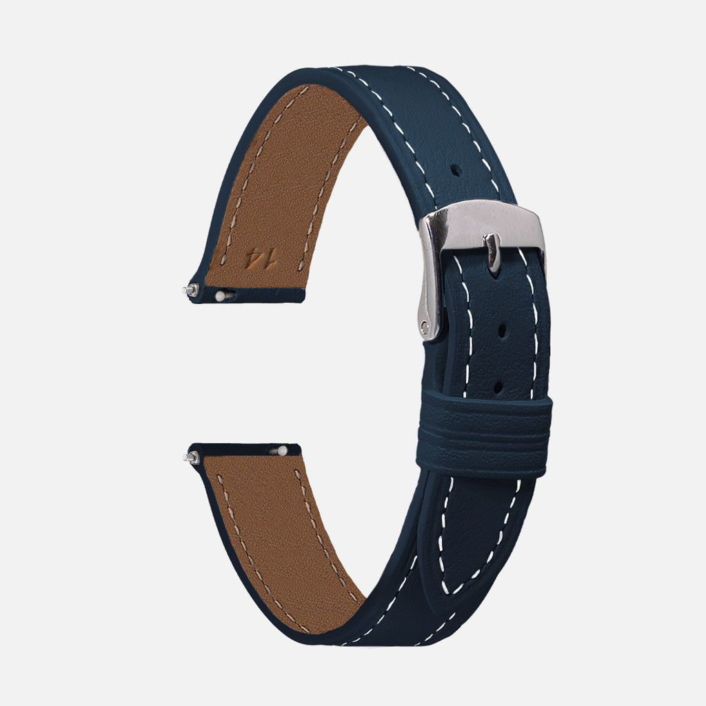 bracelet montre femme 12mm bleu marine
