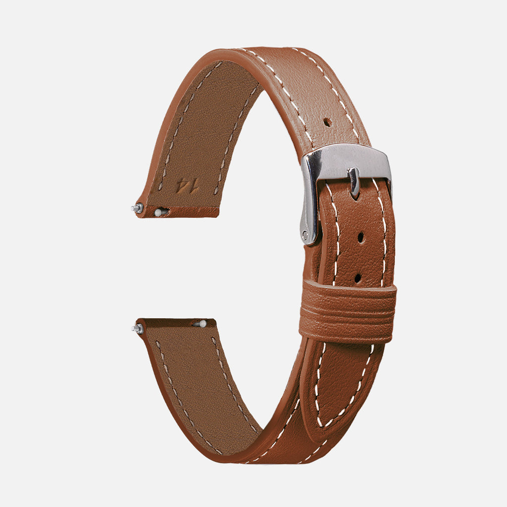 bracelet montre femme 12mm marron clair