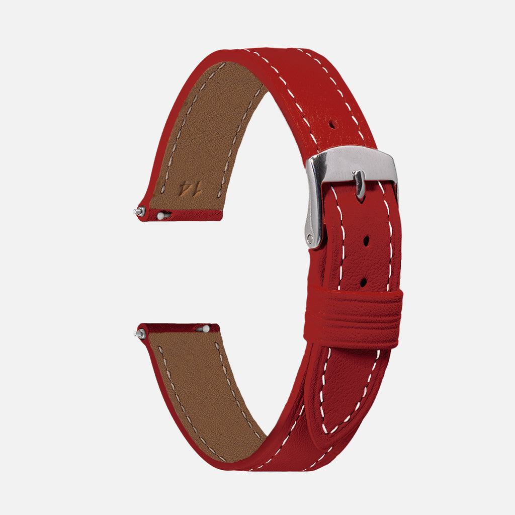 bracelet montre femme 12mm rouge