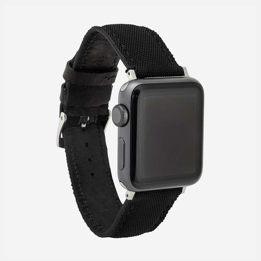 bracelet montre connectée Apple noir
