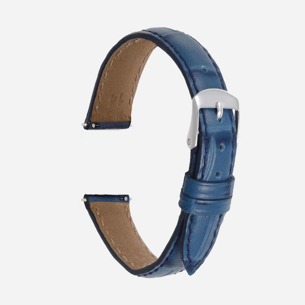 bracelet en cuir montre pour femme marine