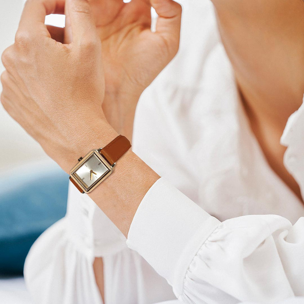  bracelet femme en cuir lisse 
