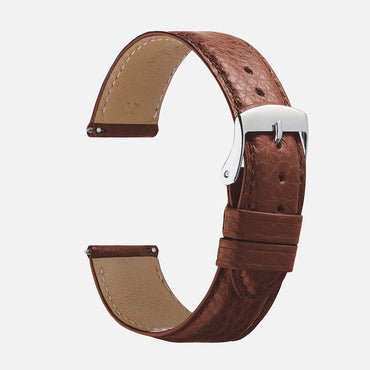bracelet montre personnalisé marron clair