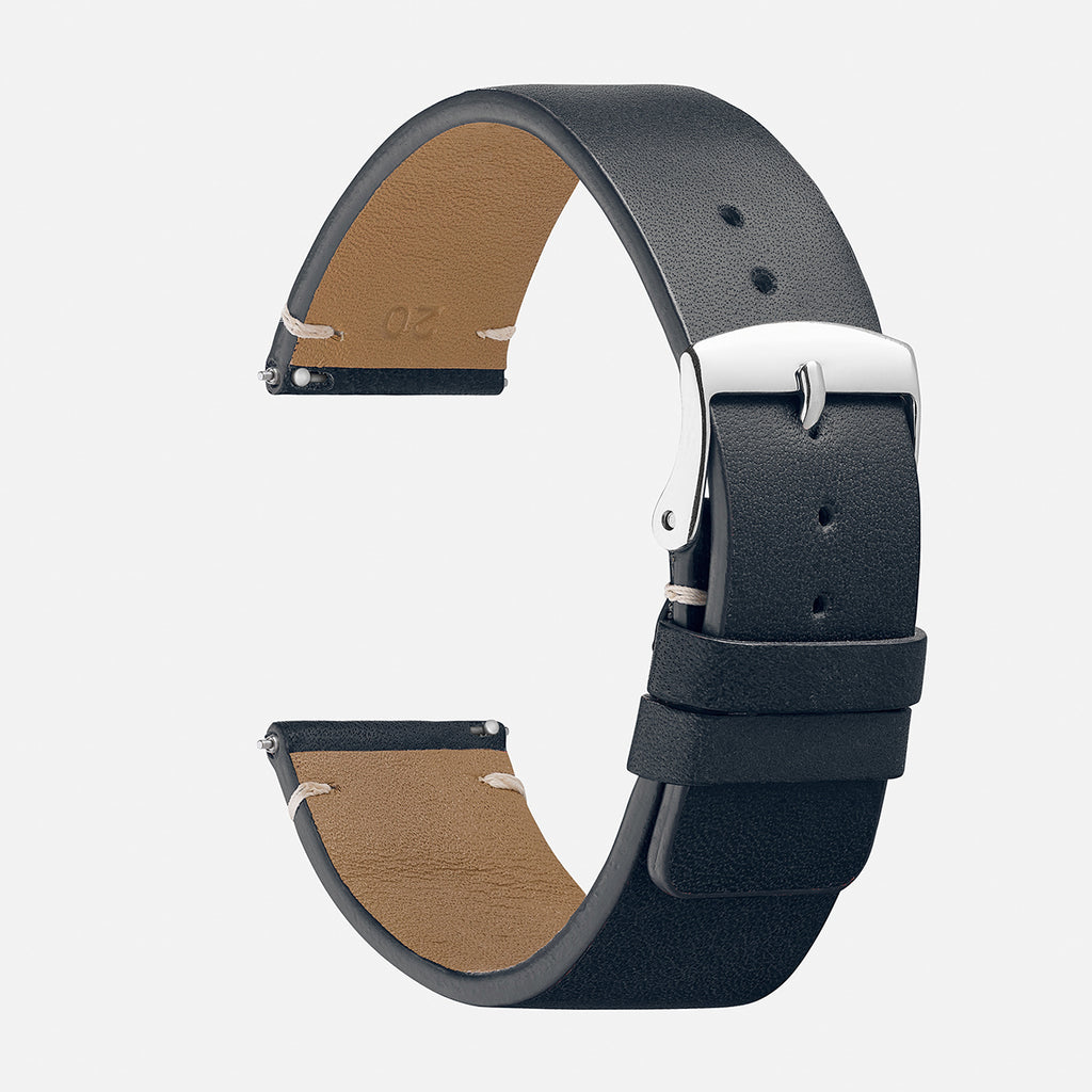 Bracelet de montre vintage bleu marine