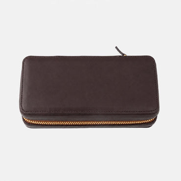 pochette montre de voyage marron