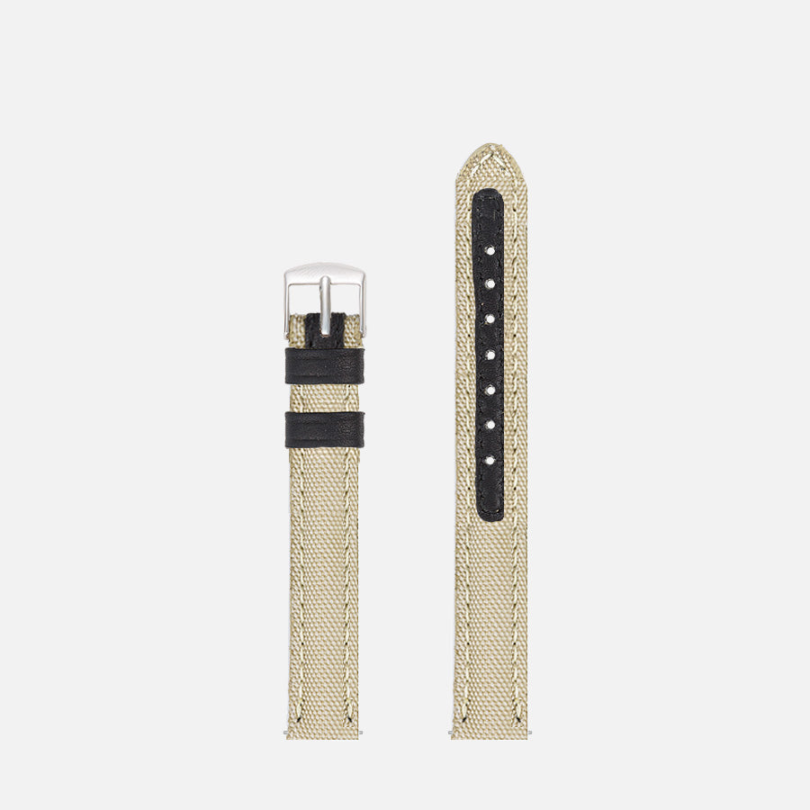 bracelet montre plongée pour femme beige