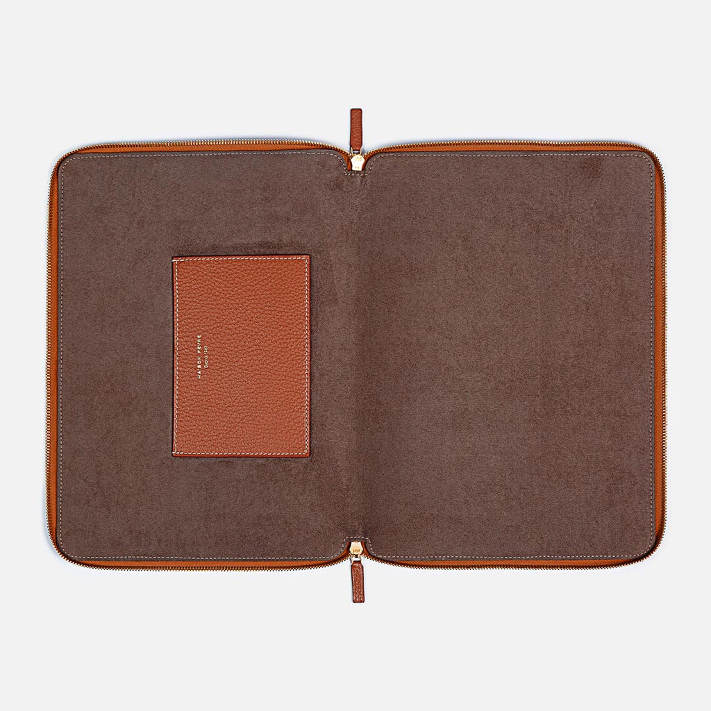 housse ordinateur 13 pouces marron