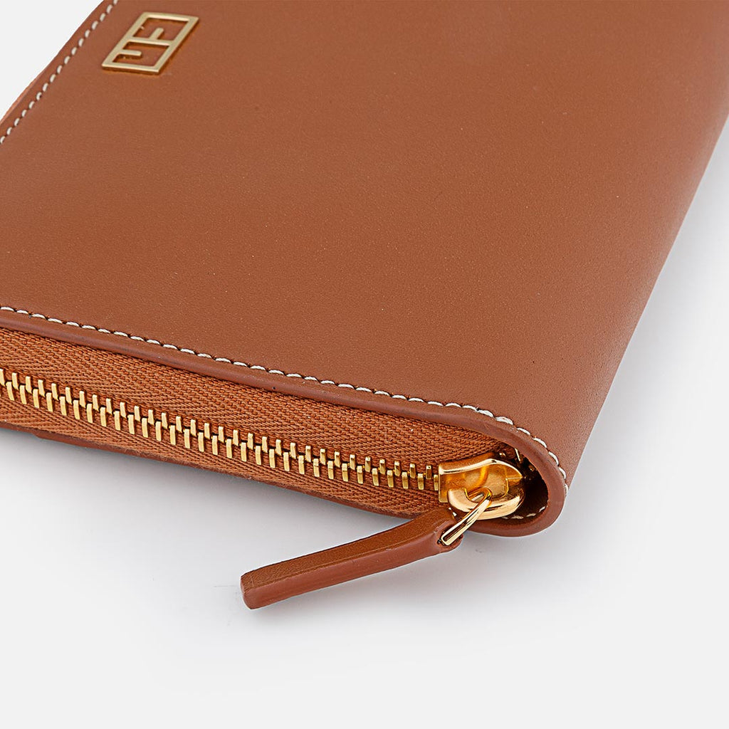accessoire petite maroquinerie de luxe marron