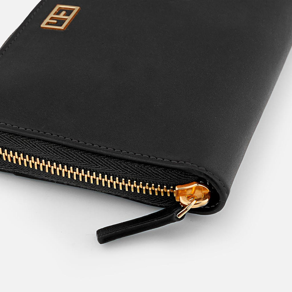 accessoire petite maroquinerie de luxe noir