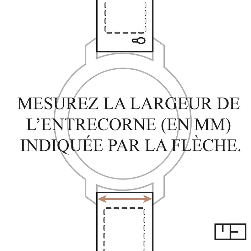 choisir sa taille de bracelet de montre