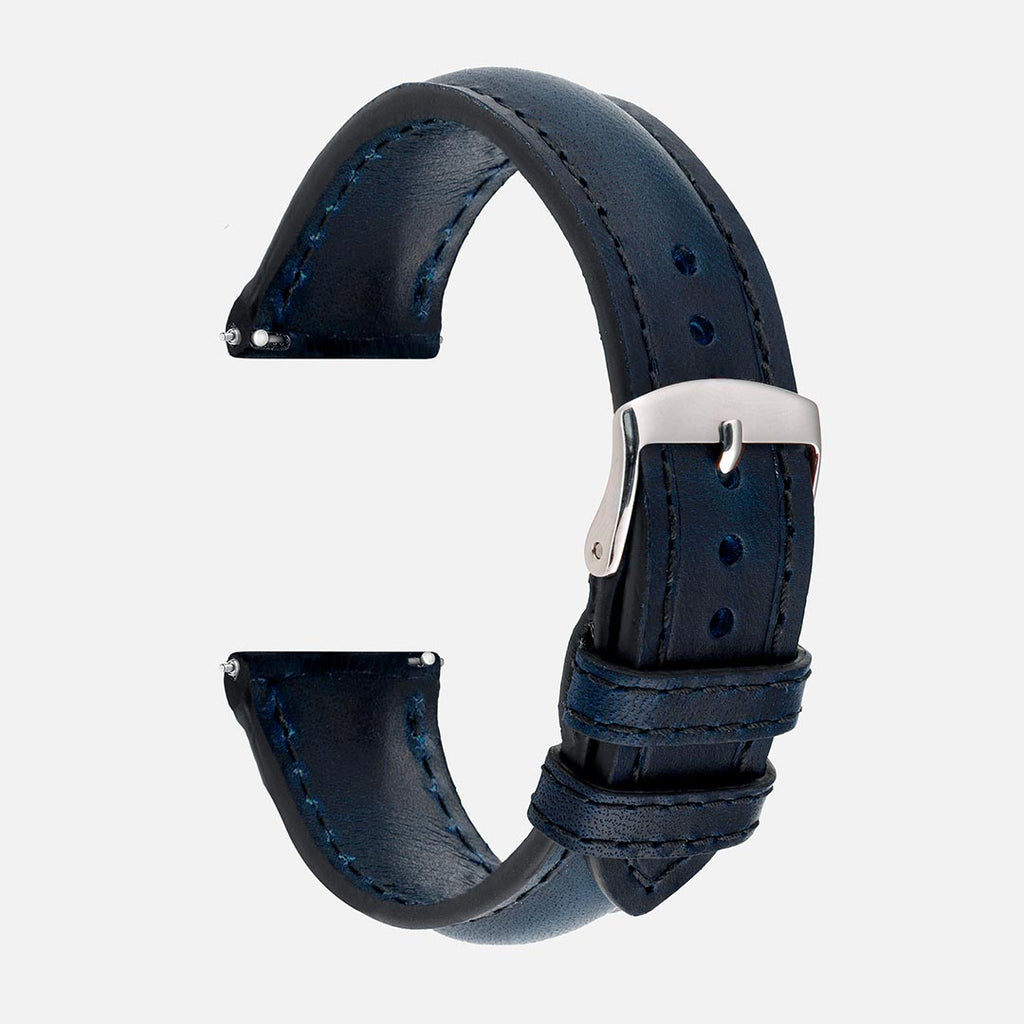 montre vintage bleu