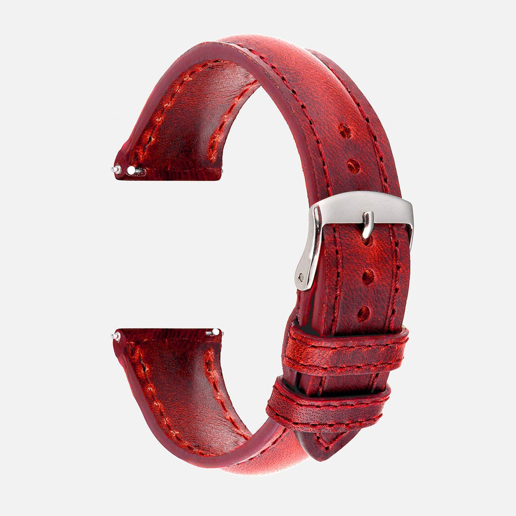 montre vintage rouge