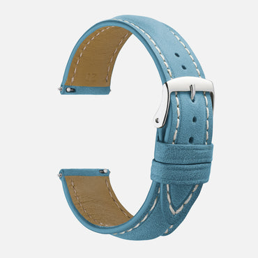 bracelet montre bleu clair